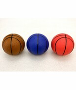 Lot of 6 Basketball Stress Relief Balls, Color Choice, Arthritis Therapy... - €5,96 EUR