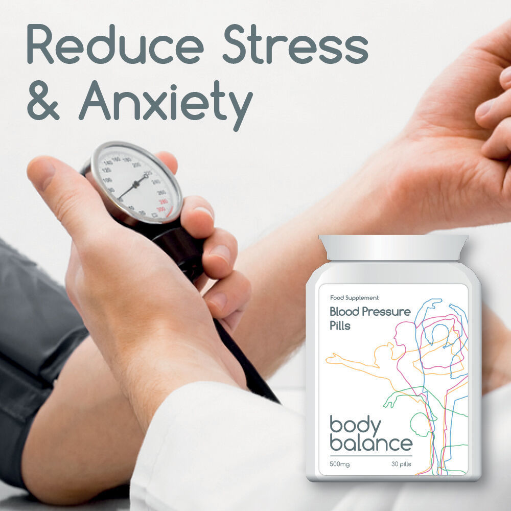 BODY BALANCE BLOOD PRESSURE PILL TABLET LOWER BLOOD PRESSURE NATURAL HERBAL - $28.39