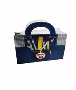 Gift Bag Blue Handy Man 9T x 7L x 4W All Occasion Party Birthday Father’... - $14.73