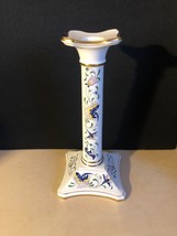 Coalport Pageant English Bone China Beautiful Candlestick Candle Holder 8.75” - £29.23 GBP
