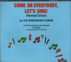Come on Everybody Let&#39;s Sing! Audio CDs Revised Edition Louis Birkenshaw-Fleming - £23.64 GBP