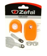 ZEFAL CRANK ARMOR MOUNTAIN BIKE CRANKS ARM PROTECTOR SLEEVE/BOOT, ORANGE - £23.62 GBP