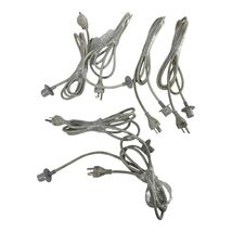 Lot of 7 Genuine Apple iMac Power Cord 6ft 3-Prong A7 10A 125V Monitor C... - $19.79