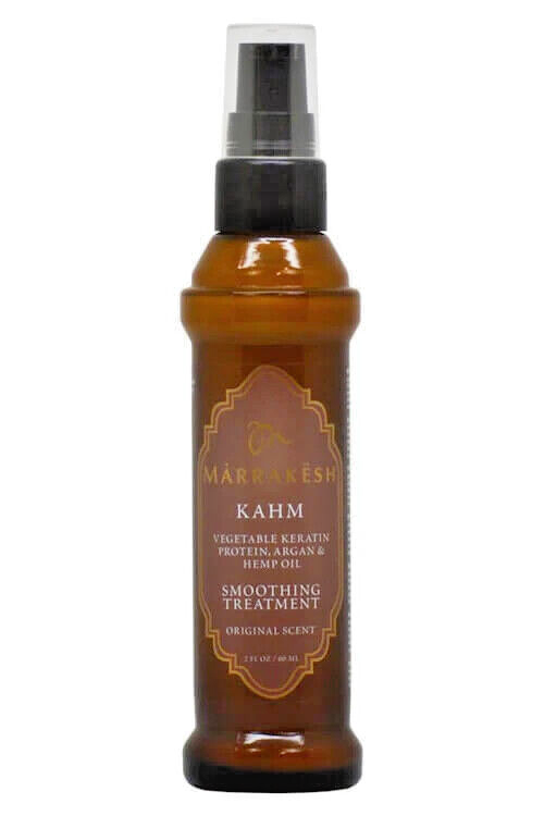 Primary image for Marrakesh KAHM Argan & Hemp Oil Therapy Original Scent SMOOTHING TREATMENT 2 oz