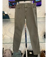 MOTHER Distressed Gray Stretchy Slim Leg w/Slit &quot;The Vamp&quot; Jeans Sz 28/U... - $89.00