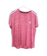 Adidas Designed 2 Move 3-Stripes AEROREADY Primegreen Tee Womens Pink 2XL - £9.12 GBP