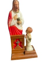 Religious Vintage Boy’s 1st Holy Communion Hartland Molded Statue Figuri... - £9.43 GBP