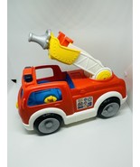 Fisher Price Little People Red Music Talking Sound FIRETRUCK w/ Ladder W... - $14.53 CAD