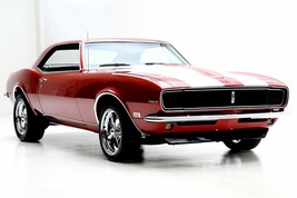 1968 Chevrolet Camaro Z28 (Maroon) Poster 24 X 36 Inches - £16.16 GBP