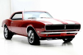 1968 Chevrolet Camaro Z28 (Maroon) Poster 24 X 36 Inches - £15.90 GBP