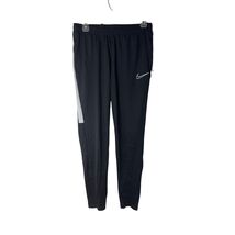 Nike Dri-Fit Men’s Black Track Pants Medium Recycled Polyester Athletic - $458.83 MXN