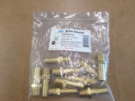 Lot of 10 John Guest MWI052024 Speedfit Brass Male Stem Adapters - £31.45 GBP