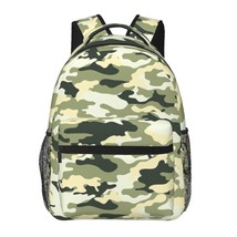 Camouflage Camo school backpack back pack  bookbag  for boys  kids small daypack - £21.57 GBP