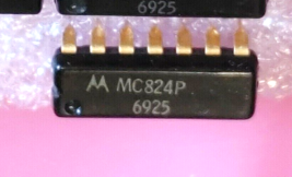 Motorola MC824P X NTE9924 Integrated Circuit Quad 2 Input Nor Gate (Rtl) - $3.57