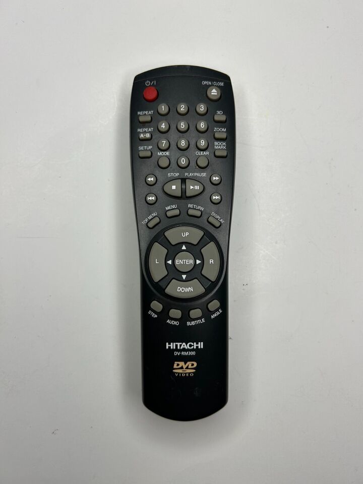 Hitachi DV-RM300 DVD Player Remote Control for DV-P303U, DV-P305U, DV-P313U - $7.49