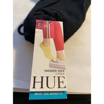 HUE So Soft Sneaker Socks, Set of 2 - £11.14 GBP