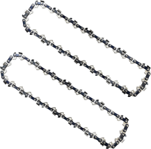 2PC 8&quot; Pole Saw Chain Replacement for 9.5 In. Harbor Freight Portland 62... - £18.73 GBP