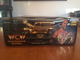 Goldberg 1998 WCW 24K Gold Nitro-Streetrod NIB Racing Champions 1:24 Sca... - £41.54 GBP