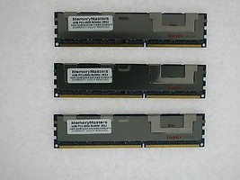 12GB (3 X 4 Gb) Memory For Dell Poweredge R810 R910 2Rx4 Registered - £104.19 GBP