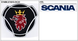 Saab Scania Motor Company Automaker Car Racing Badge Iron On Embroidered... - £7.96 GBP
