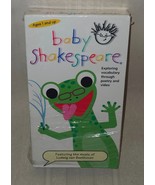 Baby Einstein Baby Shakespeare World of Poetry VHS Tape  Vocabulary Kids - $27.79 CAD