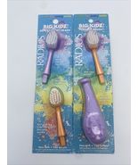 New Radius Big Kidz Forever Brush &amp; Replacement Heads Very Soft - $14.75
