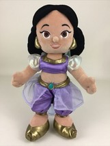 Disney Parks Original Aladdin Princess Jasmine 12&quot; Plush Stuffed Babies Toy Doll - £14.99 GBP