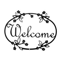 Floral - Welcome Sign Medium - £51.86 GBP