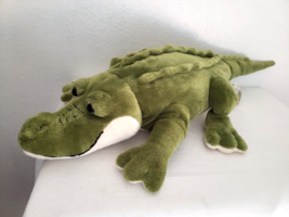 2013 Toys R Us Geoffrey Green Crocodile Alligator Plush Stuffed Animal 22” - £20.32 GBP