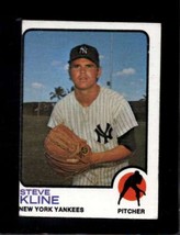 1973 Topps #172 Steve Kline Vg+ Yankees Set Break *X5553 - £0.73 GBP