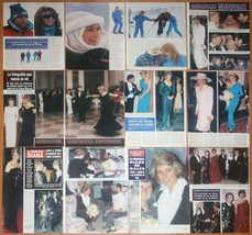 PRINCESS DIANA WALES spain clippings 1980s magazine articles photos Royalty UK - £11.05 GBP