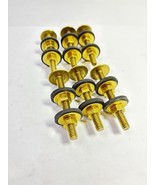 Qty-6 close Coupled Brass Toilet Tank to Bowl 5/16 X 3” Bolt Nut Washer ... - $33.15 CAD