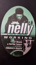 NELLY / LIL WAYNE - ROSEMONT, ILLINOIS ORIGINAL TOUR CLOTH BACKSTAGE PASS - $13.72 CAD
