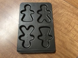 Nestle Toll House Cookie Kids Baking Pan Gingerbread Girl Boy 10x7&quot; 1993 - $95.18 MXN