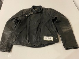 AKITO Vintage Veste Moto Cuir GB 42 Aisselle/Aisselle 21 &quot; (mc918) - $81.49