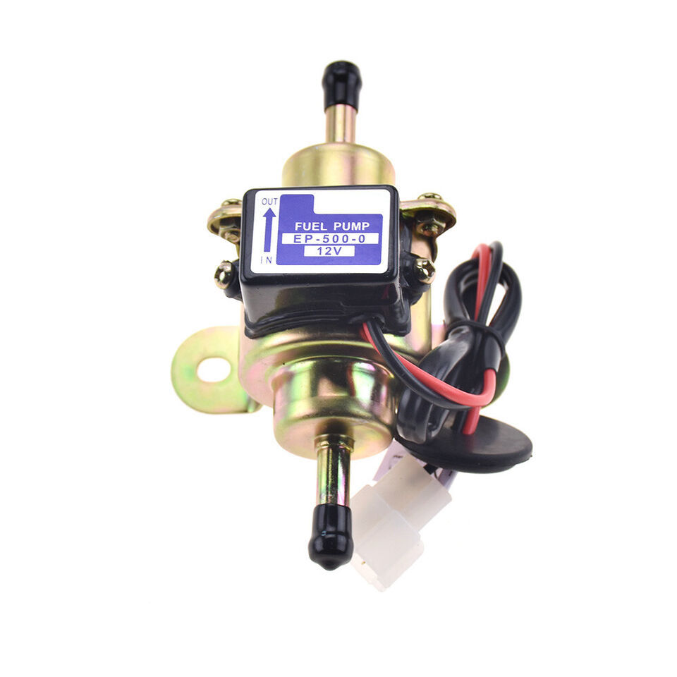 12V EP-500-0 Universal 3-5PSI Low Pressure Gas Diesel Electric Fuel Pump - $16.06