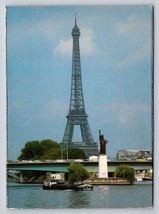 Eiffel tower La Tour Eiffel 1988 n 116 Vtg Postcard unp - £3.88 GBP