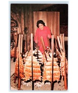 Vintage Baking King Salmon Fish Tribal Method Woman Postcard - $110.35 MXN Vintage Baking King Salmon Fish Tribal Method Woman Postcard - $110.35 MXN