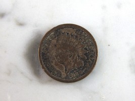 1863 Indian Head 1 Cent Penny  E6833 - £11.85 GBP