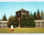 Fort Nisqually Bastion Point Defiance Park Tacoma WA UNP Chrome Postcard... - $3.91