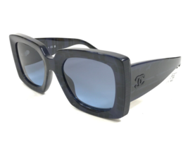 Chanel Sunglasses 5435-A c.1669/S2 Black Blue Asian Fit w/ Blue Gradient Lenses - $445.49