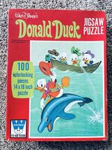 Vintage Walt Disney Donald Duck Jigsaw Puzzle 100pc Whitman 1962 Complet... - $11.00