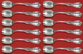 Burgundy by Reed and Barton Sterling Silver Ice Cream Dess. Fork Custom Set 12pc - £559.93 GBP