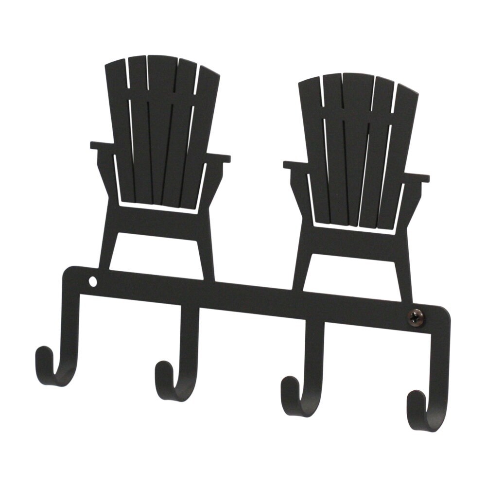 Adirondack Silhouettes- ADK Chairs-Loon -Moose or Pine Trees Key Holders (USA)