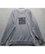 NHL New York Rangers Antigua Sweatshirt Ice Hockey Team Mens Large Gray ... - $437.94 MXN