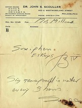 Vintage Original Prescription for &quot;Suxiphen Eskay&#39;s&quot; - early 1900&#39;s - $4.49