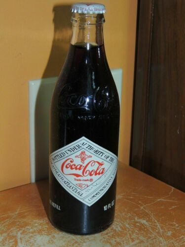 Primary image for FULL 1985 75th Anniversary Commemorative Coke Bottle San Diego 7.75" Coca Cola