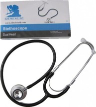 NEW Elite First Aid Black Dual Head Stethoscope for Medical EMS EMT Fiel... - £11.55 GBP