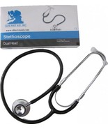 NEW Elite First Aid Black Dual Head Stethoscope for Medical EMS EMT Fiel... - £11.64 GBP