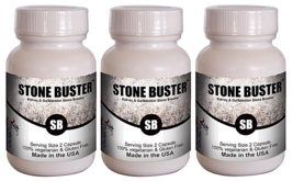 Stone Buster-Kidney/Gallbladder Relief Economy Pack Supplement (3X60 caps) - $102.17